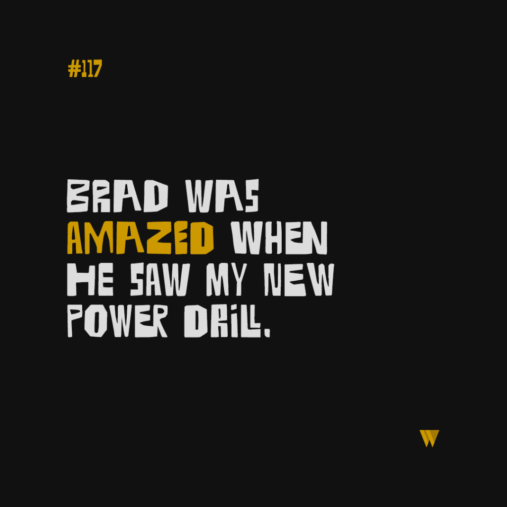 117 Brad Was Amazed