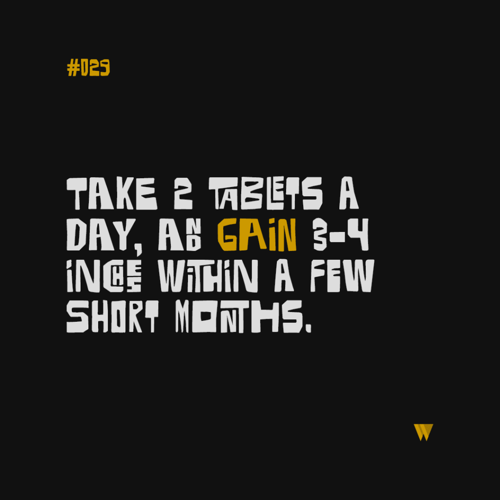 29 Take 2 Tablets A Day