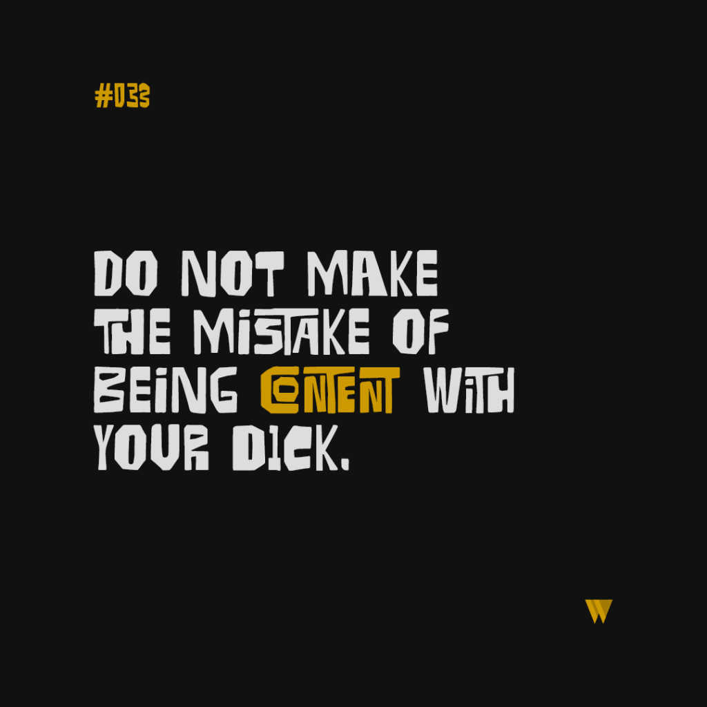 33 Do Not Make The Mistake