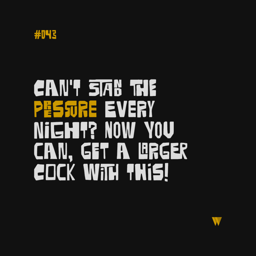 43 Cant Stand The Pressure
