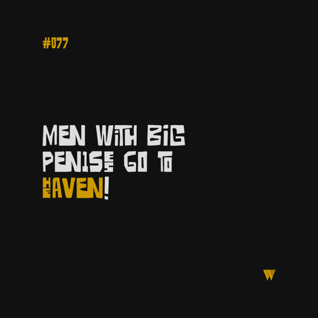 77 Men With Big