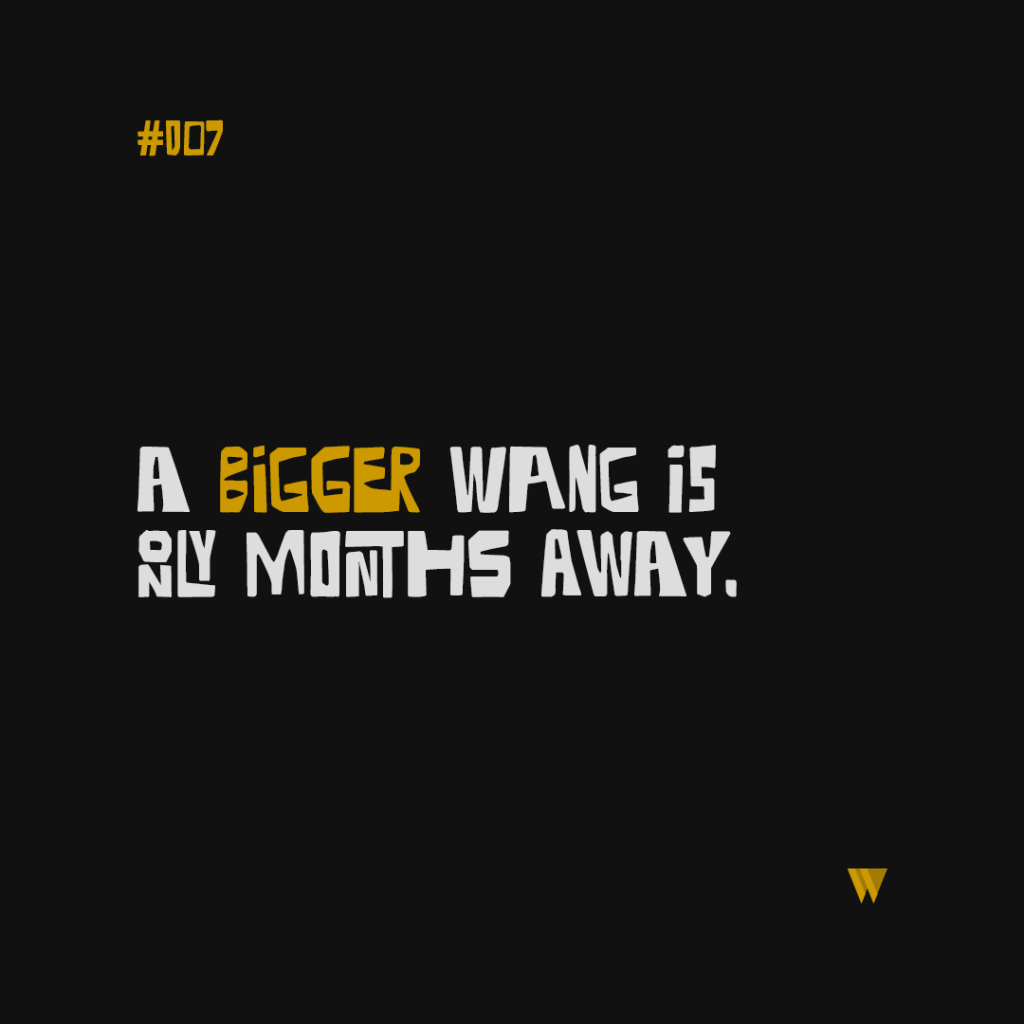 7 A Bigger Wang Is Only
