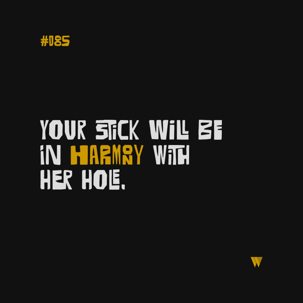 85 Your Stick Will Be